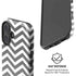 Silver Chevron iPhone 16 Plus Magsafe Impact Case