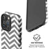 Silver Chevron iPhone 16 Pro Magsafe Impact Case