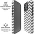 Silver Chevron iPhone 16 Pro Magsafe Impact Case