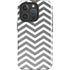 Silver Chevron iPhone 16 Pro Max Impact Case