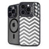 Silver Chevron iPhone 16 Pro Max Kickstand Case