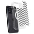 Silver Chevron iPhone 16 Pro Max MagSafe Case