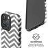 Silver Chevron iPhone 16 Pro Max Magsafe Impact Case