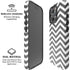 Silver Chevron iPhone 16 Pro Max Magsafe Impact Case