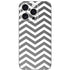 Silver Chevron iPhone 16 Pro Skin