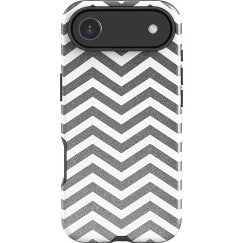 Silver Chevron iPhone 17 Air Impact Case