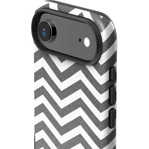 Silver Chevron iPhone 17 Air Impact Case