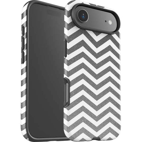 Silver Chevron iPhone 17 Air Impact Case