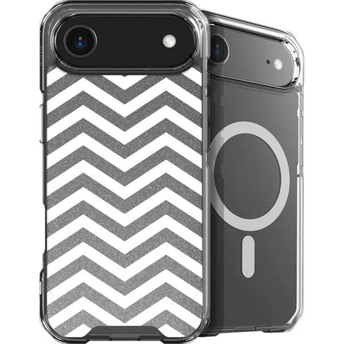 Silver Chevron iPhone 17 Air MagSafe Case