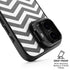 Silver Chevron iPhone 17 Kickstand Case