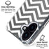 Silver Chevron iPhone 17 MagSafe Case