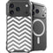 Silver Chevron iPhone 17 Pro MagSafe Case