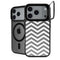 Silver Chevron iPhone 17 Pro Max Kickstand Case