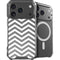Silver Chevron iPhone 17 Pro Max MagSafe Case