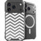 Silver Chevron iPhone 18 Pro MagSafe Case