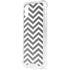 Silver Chevron iPhone XS Clear Case