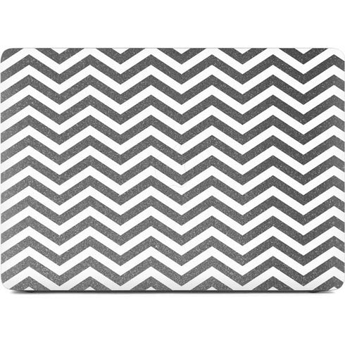 Silver Chevron Apple MacBook Air Skin
