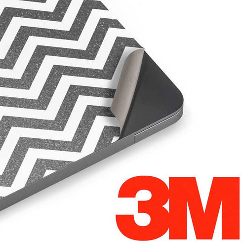 Silver Chevron Apple MacBook Air Skin