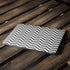 Silver Chevron Apple MacBook Air Skin