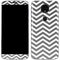 Silver Chevron Moto E5 Plus Skin