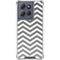 Silver Chevron Moto G 5G (2025) Clear Case
