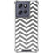 Silver Chevron Moto G Stylus 5G (2025) Clear Case