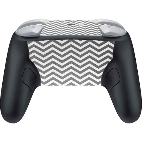 Silver Chevron Nintendo Switch 2 (2025) Pro Controller Skin