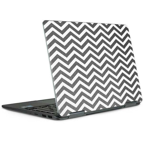 Silver Chevron Notebook 9 Pro 13in (2017) Skin