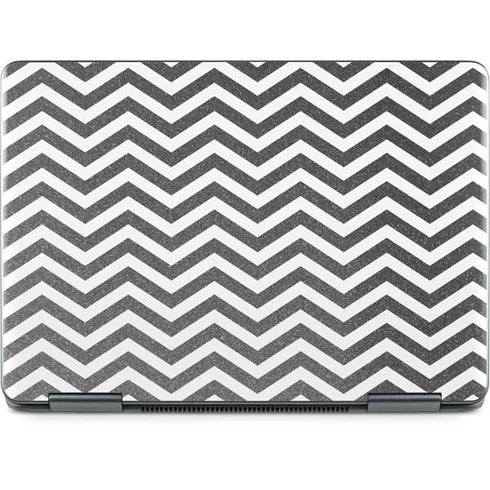 Silver Chevron Notebook 9 Pro 13in (2017) Skin