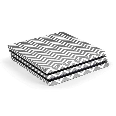 Silver Chevron PlayStation PS4 Skins