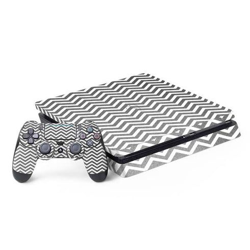Silver Chevron PlayStation PS4 Skins