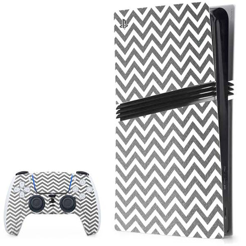 Silver Chevron PlayStation PS5 Skins