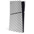 Silver Chevron PS5 Slim Digital Edition Console Skin