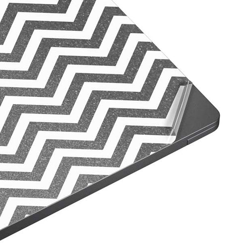 Silver Chevron Surface Laptop 7 15in Skin