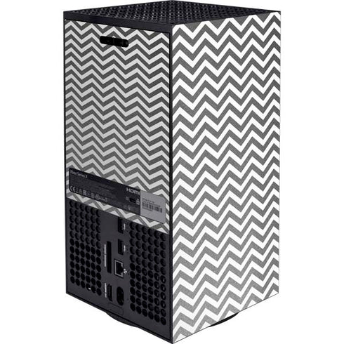Silver Chevron XBox Series X Digital Edition Bundle Skin