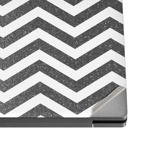 Silver Chevron Dell XPS Skin