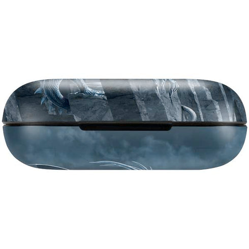 Silver Dragon by Vincent Hie Amazon Echo Buds Skin