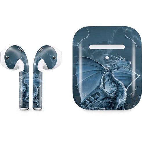 Silver Dragon by Vincent Hie Apple AirPods 2 Skin