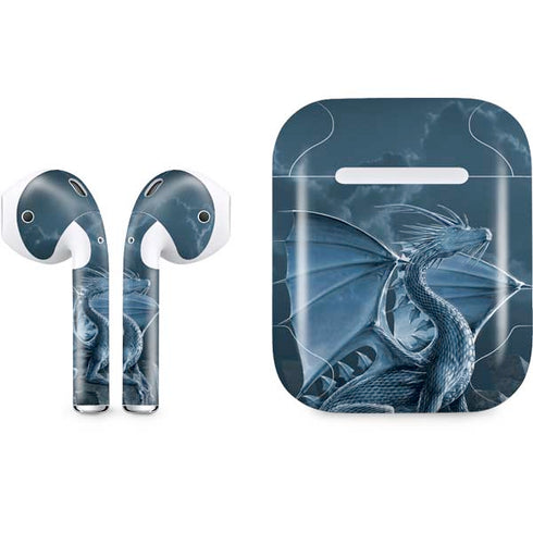 Silver Dragon by Vincent Hie Apple AirPods Skin
