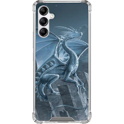 Silver Dragon by Vincent Hie Gabb Phone 4 Clear Case