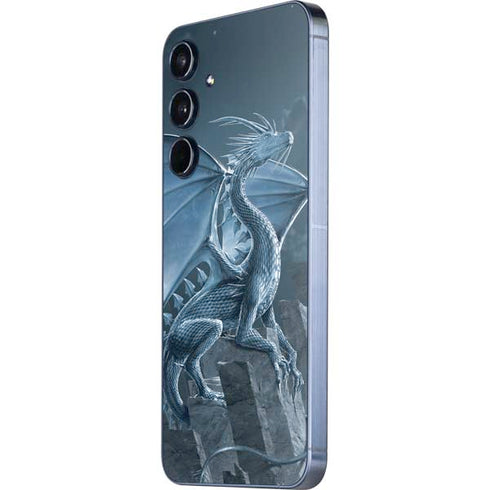 Silver Dragon by Vincent Hie Galaxy A35 5G Skin