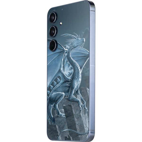 Silver Dragon by Vincent Hie Galaxy A55 5G Skin