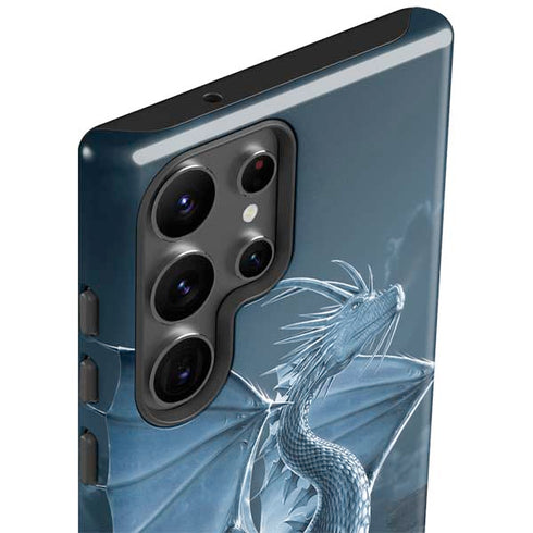 Silver Dragon by Vincent Hie Galaxy S23 Ultra Pro Case