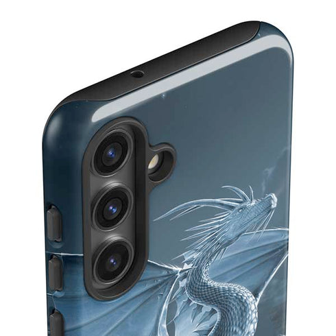 Silver Dragon by Vincent Hie Galaxy S25 Impact Case