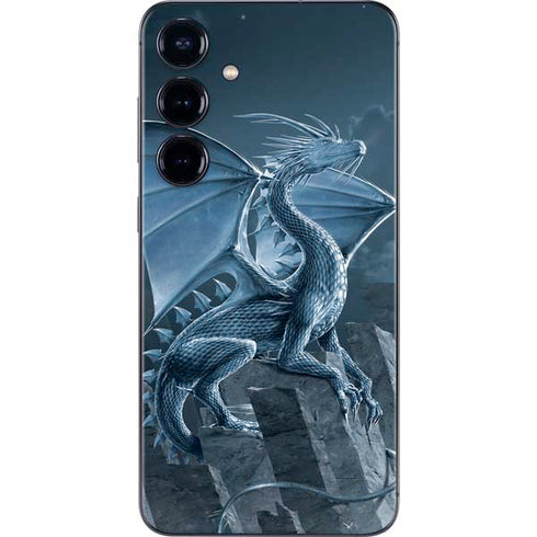 Silver Dragon by Vincent Hie Galaxy S24 Skin