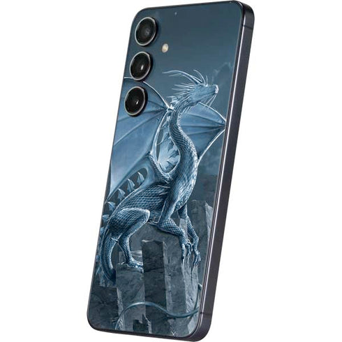Silver Dragon by Vincent Hie Galaxy S24 Skin