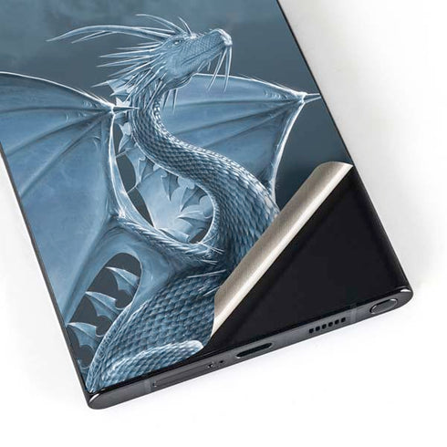 Silver Dragon by Vincent Hie Galaxy S24 Ultra Skin