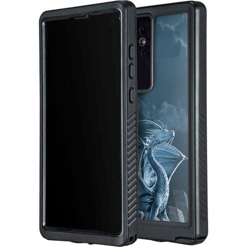 Silver Dragon by Vincent Hie Galaxy S24 Ultra Waterproof Case