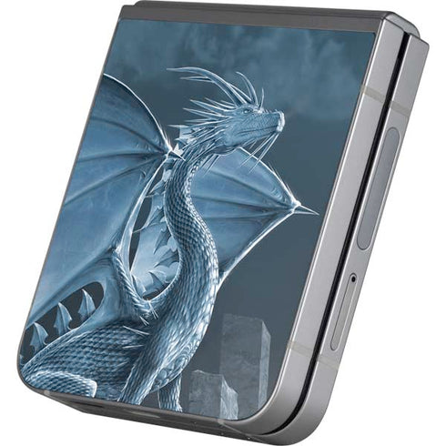 Silver Dragon by Vincent Hie Galaxy Z Flip6 Skin