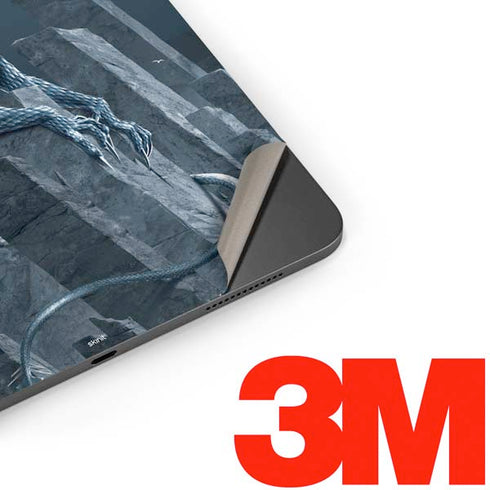 Silver Dragon by Vincent Hie Apple iPad Pro Skin